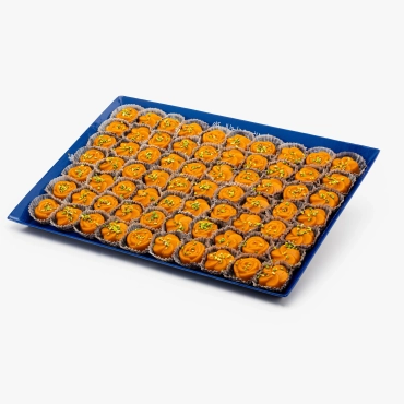 سینی حلوا زعفرانی