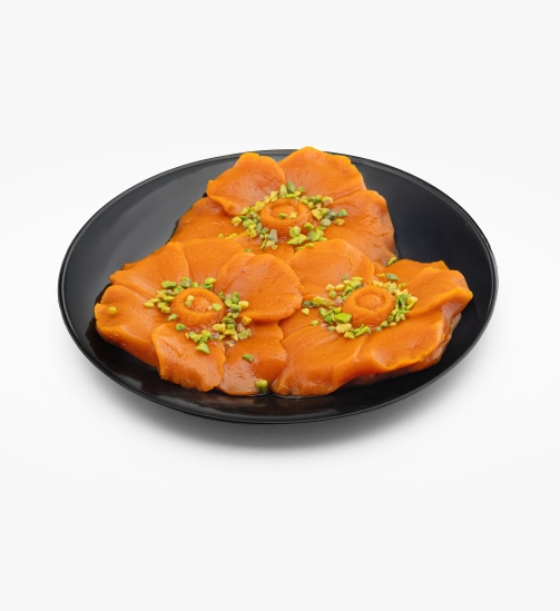 حلوا بشقابی سه گل